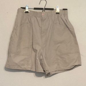 PK Elliot cotton cream shorts